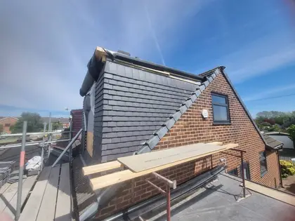 Loft conversion Preston bedroom project